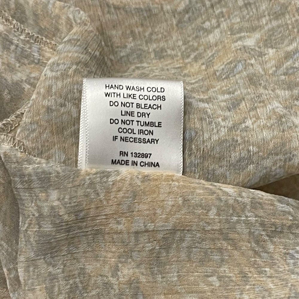 NWT Rose and Olive Women's Ice-Dye Blouse size 1X - Picture 10 of 14